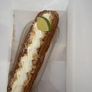 Key Lime Eclair