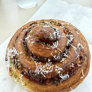 Pistachio Pesto croissant