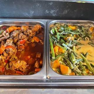 Ginataang Sitaw at Kalabasa