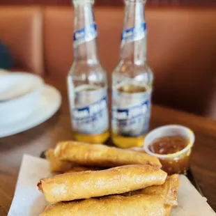 Lumpia.  My boyfriend loved it.
