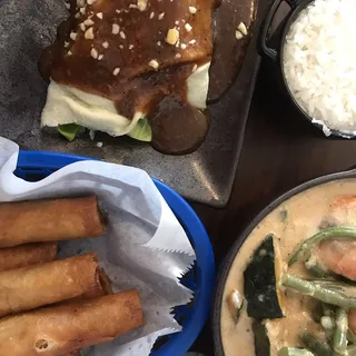 Ginataang Kalabasa, Sitaw at Hipon
