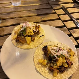 Spicy Pork Tacos