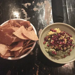 Mango Pomegranate Guacamole