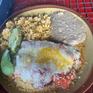 Beef Fajita Enchiladas