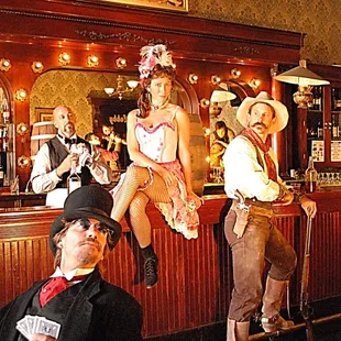 Trail Dust Town's Silver Dollar Saloon with the Pinnacle Peak Pistoleros.