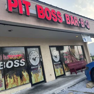 Outside of restaurant