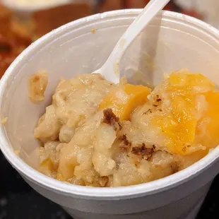 Large Peach Cobbler. $6.45.