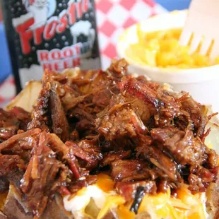 Brisket BBQ baked potato.