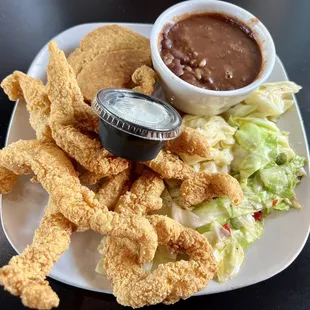 Catfish Plate, includes two sides.