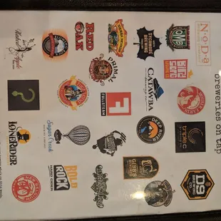 Local beers