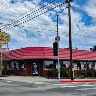 the corner of a street corner