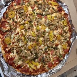 Deluxe Pizza.
