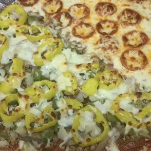 pizza, food