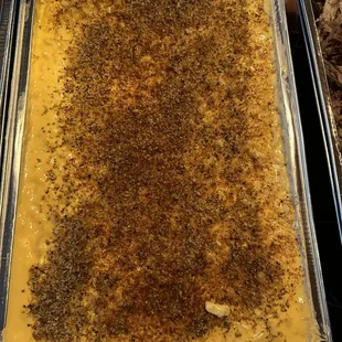 a casserole in a pan