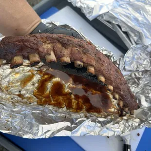 food, ribs, bbq ribs