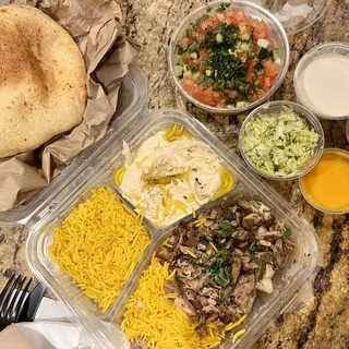 Chicken Shawarma Plate