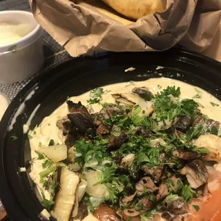 Carved Lamb Hummus (Halal)