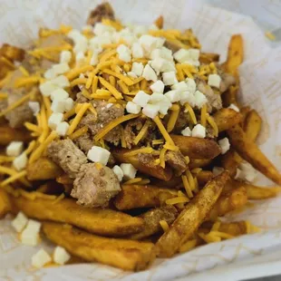 Loaded fries.