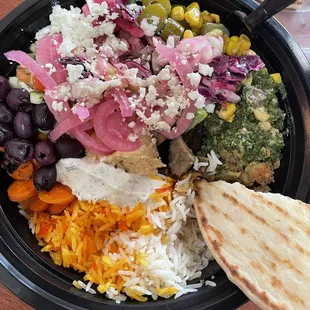 Mixed everything bowl