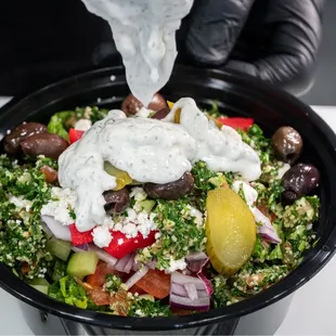 salads, salad, food