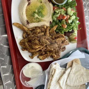 Chicken Shawarma plate