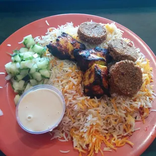 Lunch special kabob