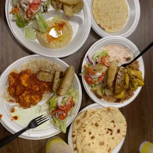 So much food!
