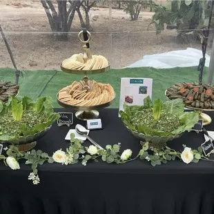 Elegant Food Display
