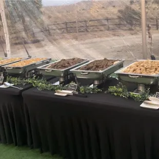 Buffet Style set up
