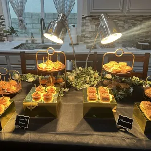 Kanafe and Namoura dessert