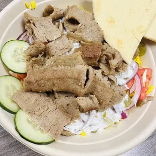 Gyro Saffron Bowl