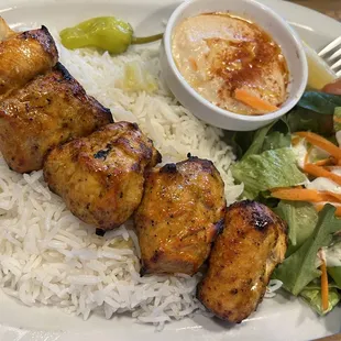 This Chicken Kabob Though!!!!!