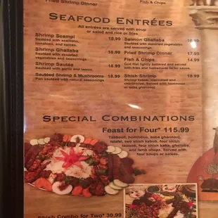 Entrees &amp; Combos