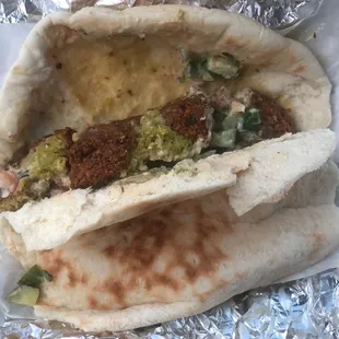 Super Falafel Sandwich