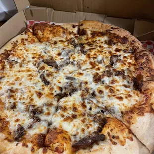 Beef Shawarma Pizza - delicious!!!