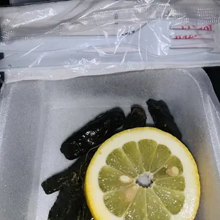 Lamb Grape Leaves (8)