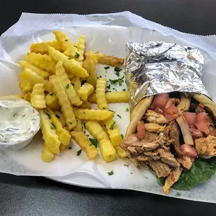 Chicken Pita Gyro