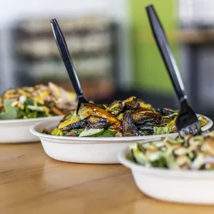 Build your own salads!