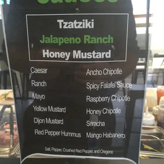 8oz Sauce - Spicy Falafel