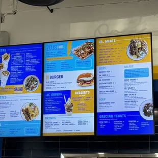 Menu - use this for latest pricing - website and take home menu have the wrong prices.