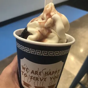 Greek Frozen Yogurt Cup