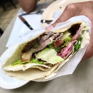 Beef Shawarma Wrap