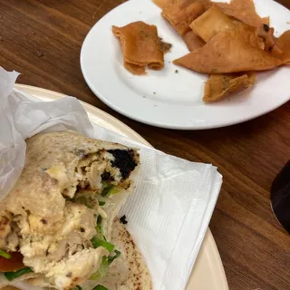 Grilled Chicken Wrap Combo