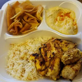 Chicken Kabob Platter