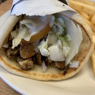 Chicken Shawarma Wrap