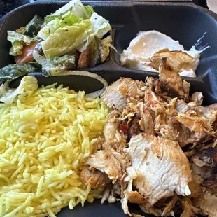 Chicken Shawarma Plate