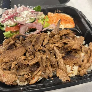 Beef Tri-Tip and Lamb Plate