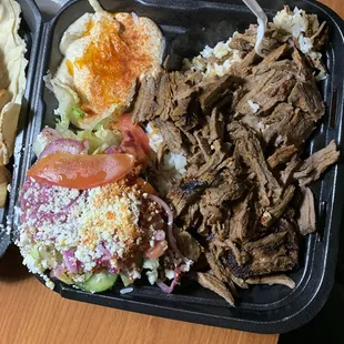 Beef Tri-Tip and Lamb Plate