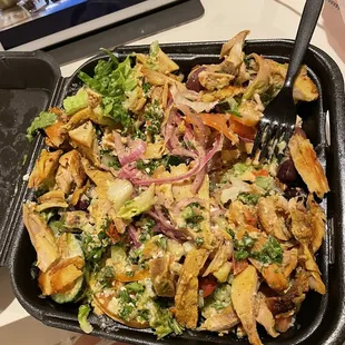 Chicken Shawarma Salad