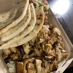 Chicken gyros plate 4-25-21